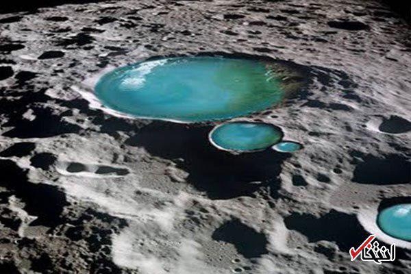 پیدا  شدن یخ در ماه